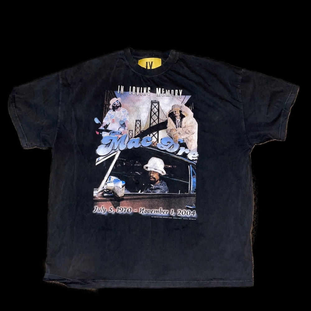 Oversize Vintage Mac Dre collage shirt